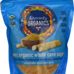 Açúcar de Cana Integral Orgânico Heavenly Organics - 567g