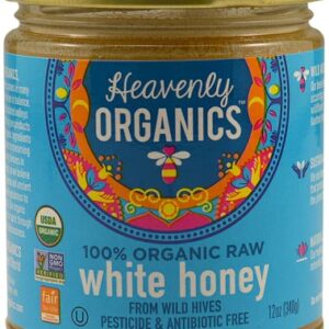 Comprar heavenly organics raw white honey -- 12 oz preço no brasil food & beverages honey other honey suplementos em oferta sweeteners & sugar substitutes suplemento importado loja 13 online promoção -