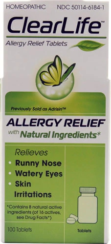 MediNatura ClearLife Alívio Homeopático para Alergias - 60 Comprimidos
