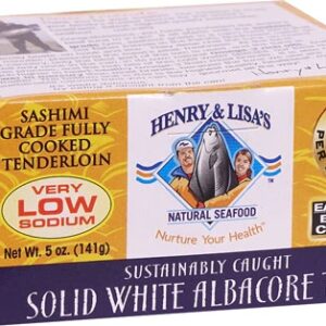 Comprar henry & lisa's natural seafood solid white albacore tuna very low sodium -- 5 oz preço no brasil food & beverages other seafood seafood suplementos em oferta suplemento importado loja 3 online promoção -
