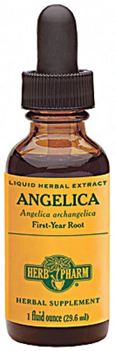Extrato Líquido de Angélica Herb Pharm - 30ml: Saúde Digestiva e Bem-Estar Natural