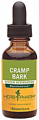 Extrato de Casca de Cramp Bark Herb Pharm para Alívio de Cólicas - 30ml