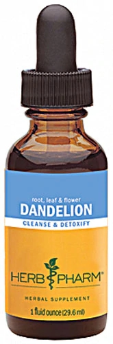 Dente de Leão Herb Pharm Cleanse & Detoxify 30ml - Purificação e Bem-Estar Natural