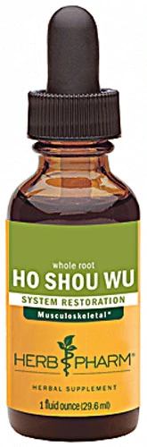 Herb Pharm Ho Shou Wu Restauração Sistêmica 30ml: Vitalidade e Bem-Estar Renovados