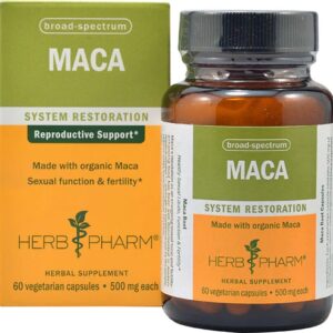Comprar herb pharm maca system restoration -- 500 mg - 60 vegetarian capsules preço no brasil energy herbs & botanicals maca suplementos em oferta suplemento importado loja 131 online promoção -