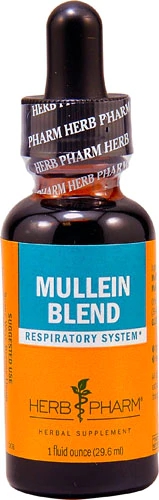 Herb Pharm Mullein Blend: Suporte Respiratório 30ml - Melhora a Saúde Pulmonar