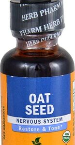 Extrato Orgânico de Sementes de Aveia Herb Pharm - 30ml - Bem-Estar Natural