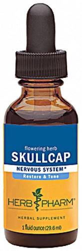 Skullcap Herb Pharm para Sistema Nervoso - 30ml (1 fl oz)