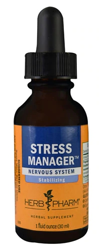 Herb Pharm Gerenciador de Estresse - Sistema Nervoso 30ml (1 fl oz)