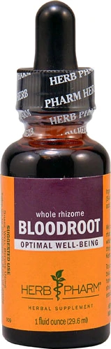 Extrato de Raiz de Bloodroot Herb Pharm 29.5ml - Saúde Natural