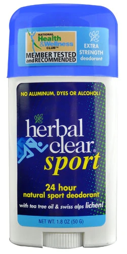 Desodorante Natural Herbal Clear Sport 24h - 51g