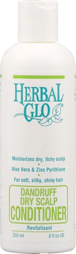 Herbal Glo Condicionador Anticaspa Couro Cabeludo Seco 236ml - Alívio Profundo