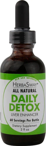 Herbasway Laboratories Daily Detox Liver Enhancer® - Suplemento para Detox Hepático 59ml