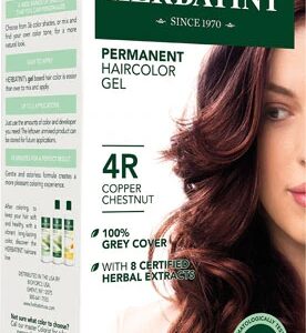 Herbatint Gel Cor Permanente 4R Cobre Castanho 135 mL - Coloração Natural