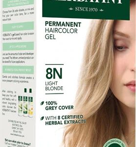 Herbatint Gel para Coloração Permanente 8N Loiro Claro - 135 mL