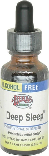 Herbs Etc. Deep Sleep® Sem Álcool 30ml - Suplemento para Sono Profundo