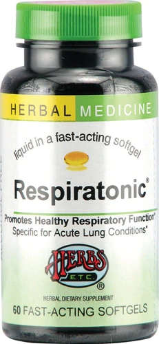 Herbs Etc. Respiratonic® 60 Softgels - Suporte Respiratório Natural