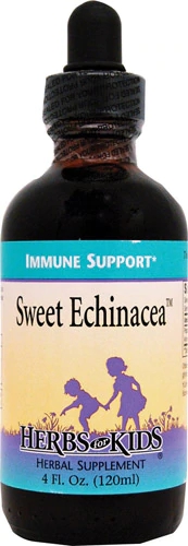 Echinacea Pura para Crianças Herbs For Kids Sweet Echinacea 120ml - Suporte Imunológico Natural