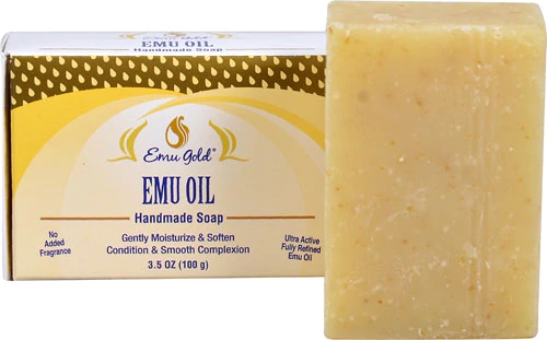 Sabonete Artesanal de Óleo de Emu Heritage Products - 100g | Cuidados para Pele Sensível