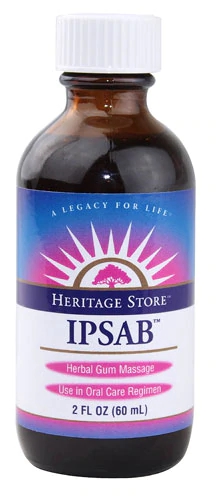 Massageador Bucal Herbal IPSAB Heritage Products 59ml - Saúde Gengival Natural