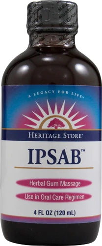 Heritage Products IPSAB® Massageador Herbal para Gengiva 118ml