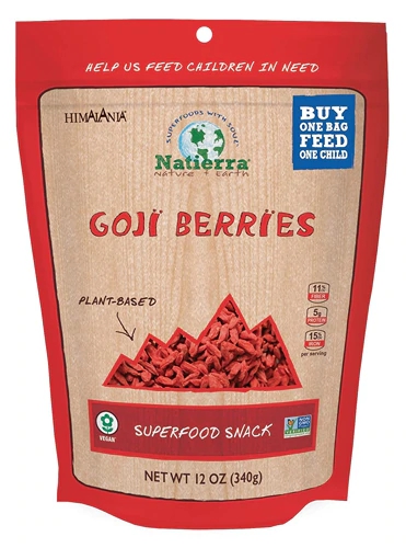 Goji Berries Himalania - 340g: Superalimento Natural para Saúde e Vitalidade