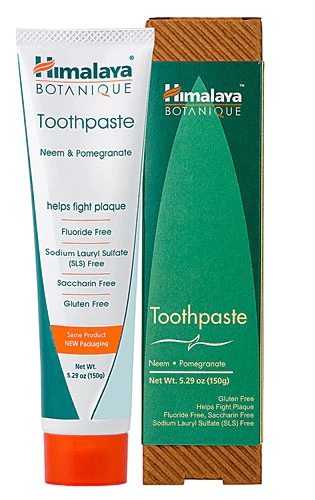 Himalaya Botanique Toothpaste Neem and Pomegranate -- 5.29 fl oz