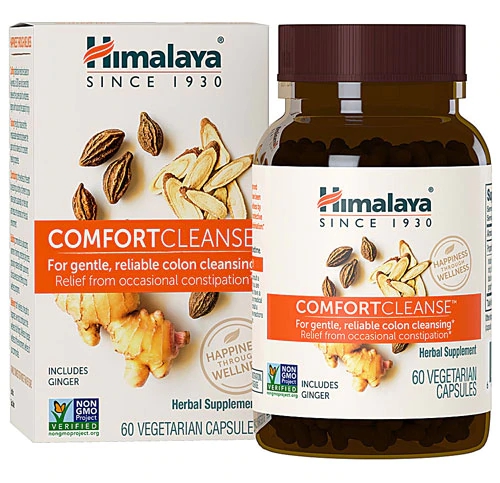 Himalaya ComfortCleanse™ 60 Cápsulas Vegetarianas - Limpeza e Bem-Estar Natural