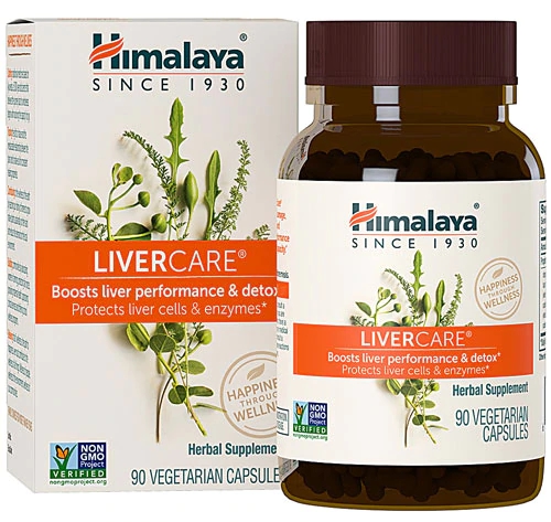 Himalaya LiverCare 90 Cápsulas Vegetarianas - Suporte Natural ao Fígado