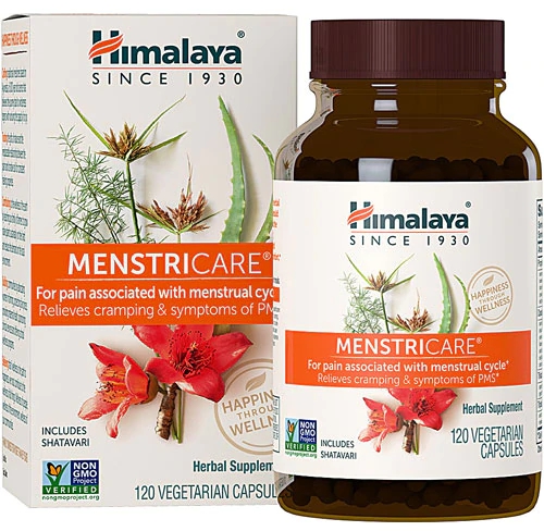 Himalaya MenstriCare 120 Cápsulas Vegetarianas - Bem-Estar Feminino