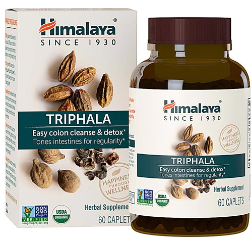 Himalaya Organic Triphala - 60 Caplets: Potencialize sua Saúde Digestiva e Bem-Estar