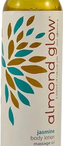 Home Health Almond Glow® Body Lotion Massage Oil Jasmine -- 8 fl oz