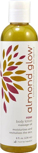 Hidratante Corporal Home Health Almond Glow Rose - 237ml Óleo de Amêndoa