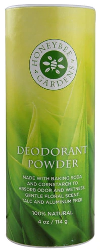 Honeybee Gardens Deodorant Powder -- 4 oz