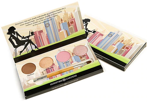 Paleta de Sombras Honeybee Gardens The Cosmopolitan - 1 Kit Vegano e Cruelty-Free