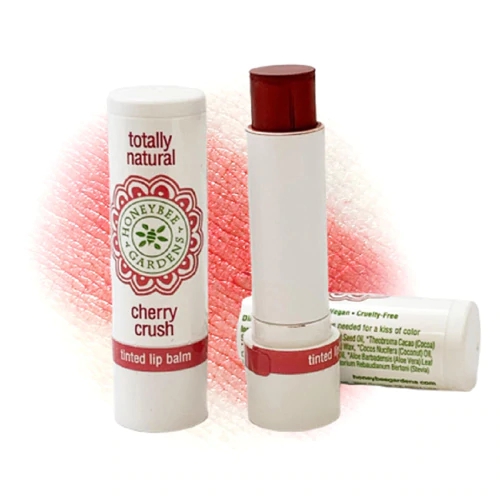 Protetor Labial Natural Honeybee Gardens Cherry Crush 4,25g Hidratação e Proteção