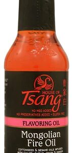 Azeite de Sabor Mongol Fire Oil House Of Tsang 148ml - Intensidade Picante Asiática