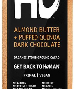 Comprar hu dark chocolate bar vegan primal almond butter + puffed quinoa -- 2. 1 oz preço no brasil candy chocolate chocolate bars dark chocolate food & beverages suplementos em oferta suplemento importado loja 25 online promoção -