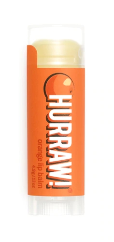 Protetor Labial Hurraw! Laranja 4,25g Hidratação Profunda e Proteção Natural