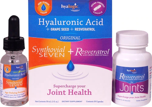 Hyalogic Hyaluronic Acid Synthovial Seven com Resveratrol - 1 Kit