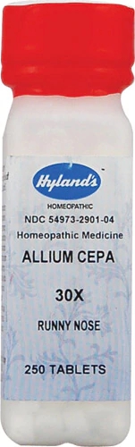 Hyland's Allium Cepa 30X - 250 Comprimidos: Alívio Natural para Sintomas de Resfriado e Gripe