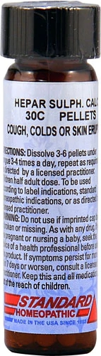 Hyland's Hepar Sulphuris Calcareum 30C -- 160 Pellets