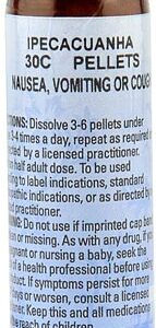 Hyland's Ipecacuanha 30C - 160 Pellets: Alívio Homeopático para Náuseas e Vômitos