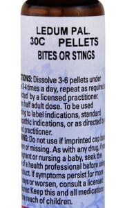 Hyland's Ledum Pal 30C - 160 Pellets: Alívio Natural para Dor e Inflamação