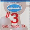 Comprar hyland's no. 3 calcium sulphate 6x -- 1000 tablets preço no brasil cold & flu homeopathic remedies sore throat suplementos em oferta vitamins & supplements suplemento importado loja 1 online promoção -