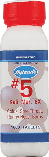 Hyland's No.5 Kali Muriaticum 6x -- 1000 Tablets