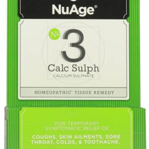 Hyland's NuAge® No.3 Calc Sulph - Calcium Sulphate -- 125 Tablets