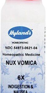 Hyland's Nux Vomica 6X - 250 Comprimidos: Alívio Natural para Desconfortos Digestivos e Irritabilidade