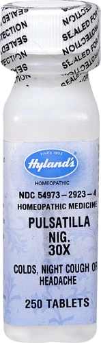 Hyland's Pulsatilla Nigra 30X - 250 Comprimidos - Homeopático para Bem-Estar Emocional