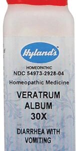 Hyland's Veratrum Album 30x - 250 Comprimidos: Alívio Homeopático para Bem-Estar
